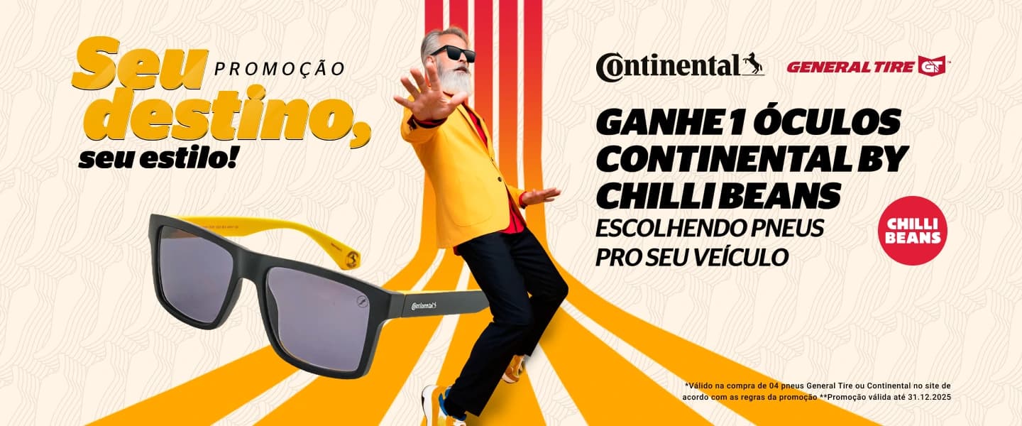 Banner da promoção com homem estiloso usando óculos da Chillibeans